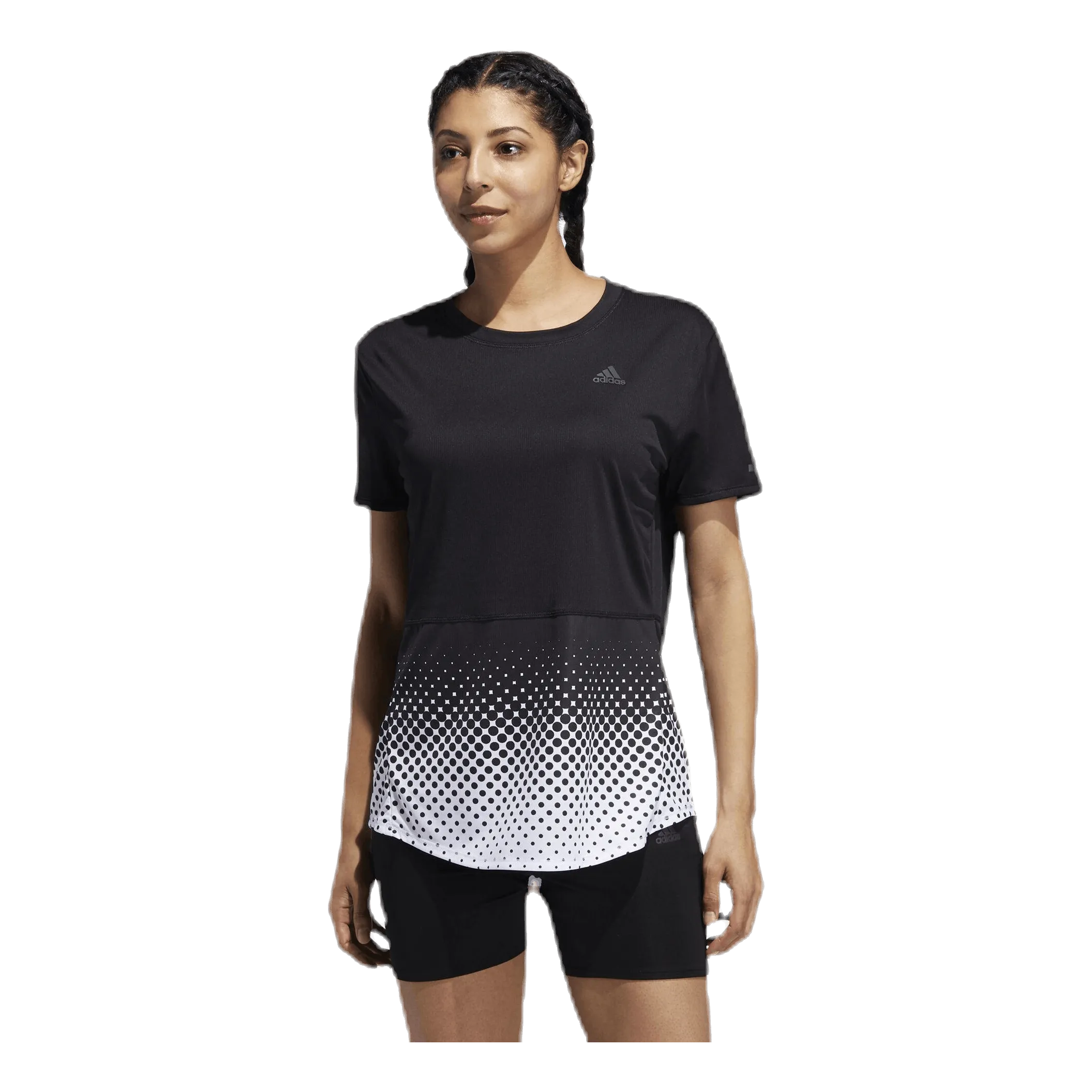 Adidas Own The Run Tee Black