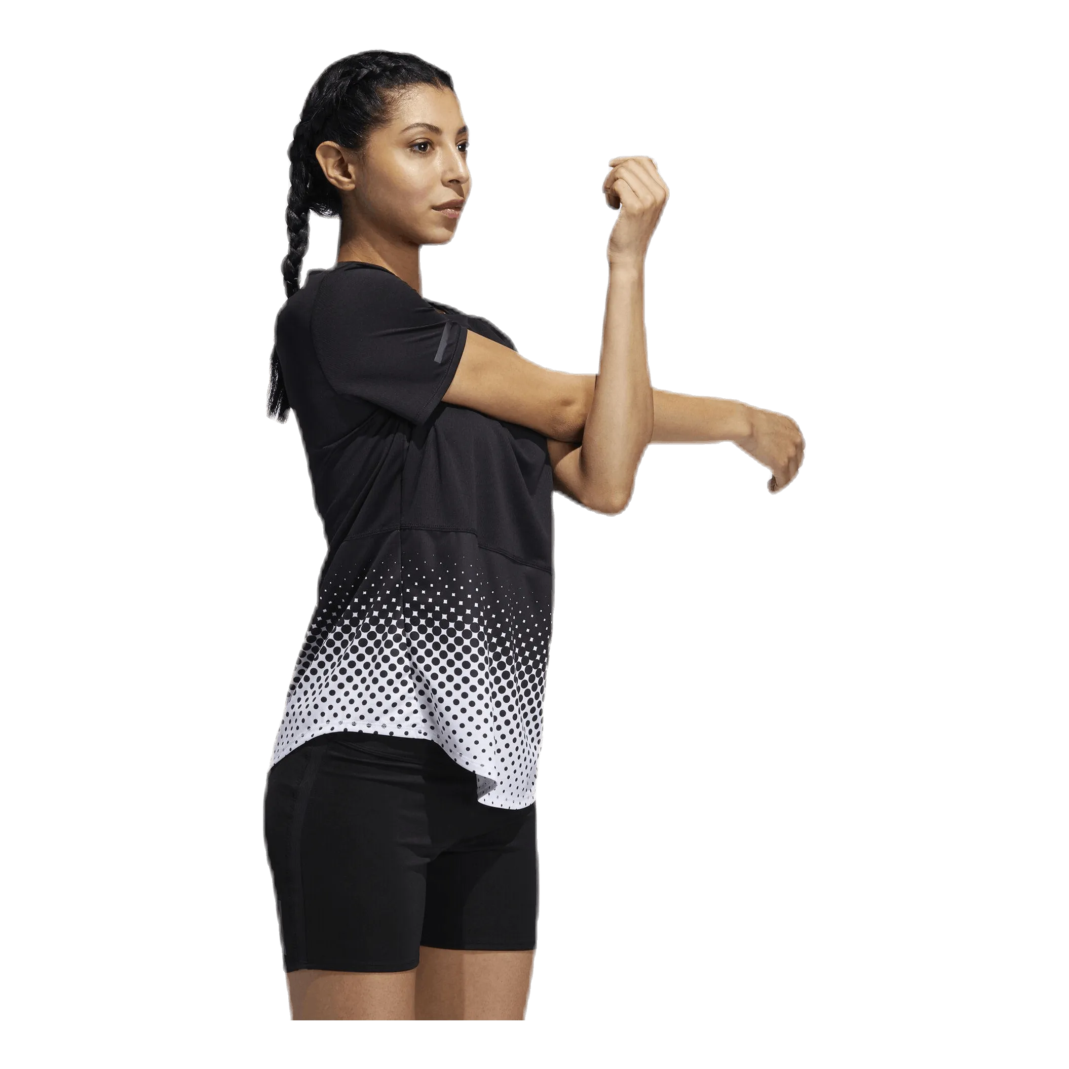 Adidas Own The Run Tee Black