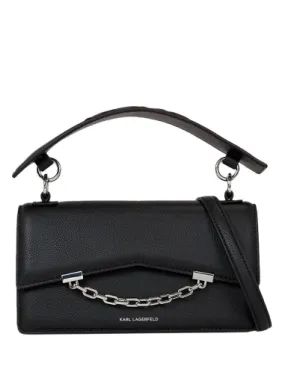Bolso de hombro negro K/Seven