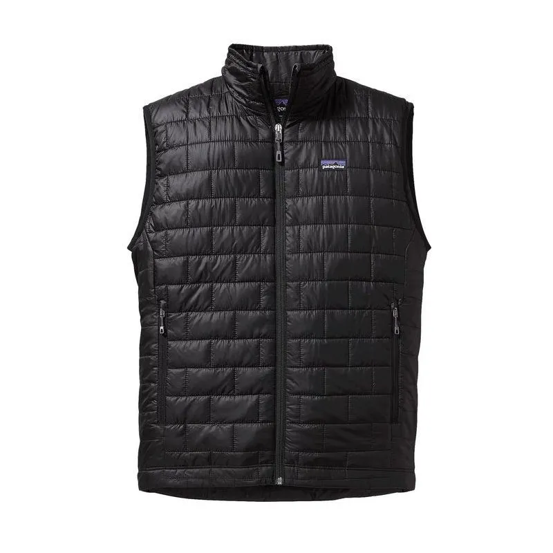 Chaqueta acolchada sin mangas para hombre Patagonia Nano Puff Vest (negro)