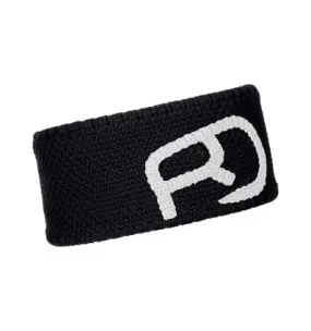 Cinta para la cabeza Ortovox Rock'n'wool (negro cuervo)