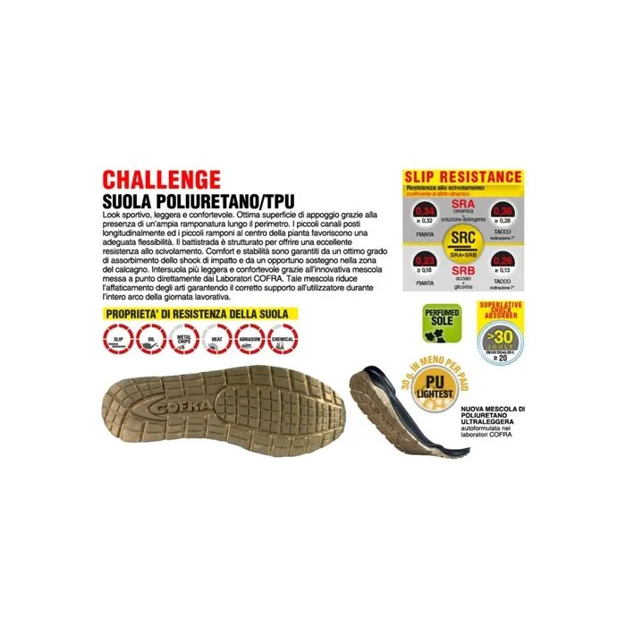 Zapatos de seguridad Cofra Swivel S3 SRC